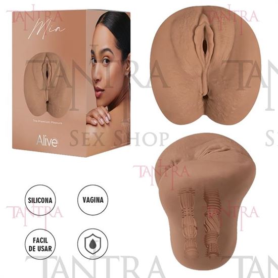 Mia Masturbador Super Realista con Vagina y Ano 